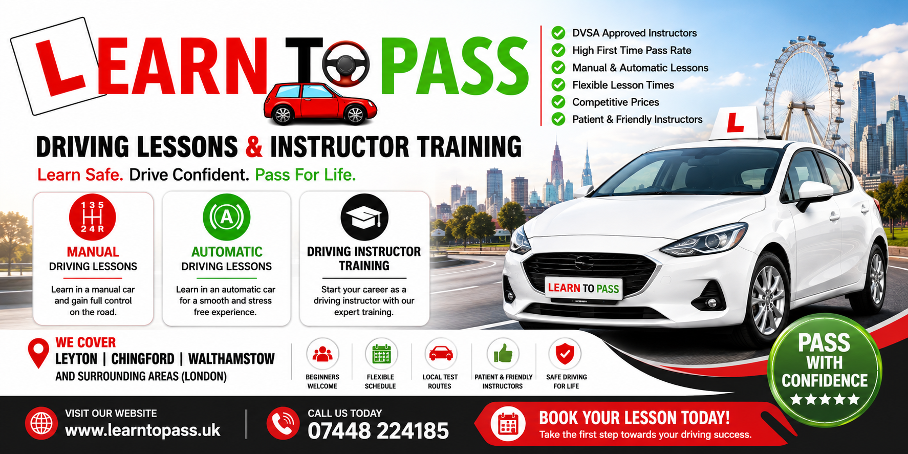 Automatic Instructor In Leyton